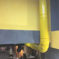 کانال کشی سیستم تهویه دودکش کولر هواکش امریکایی