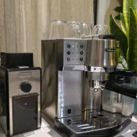 قهوه ساز اسپرسو ساز دلونگی آسیاب دلونگی delonghi|سماور، چایساز، قهوهساز|تهران, هروی|دیوار