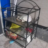 ویترین فلزی چهار طبقه