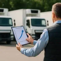 راننده پخش مواد غذایی