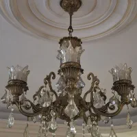لوستر برنجی