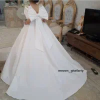 بچه گانه دخترانه مجلسی لباس دنباله دار لباس عروس