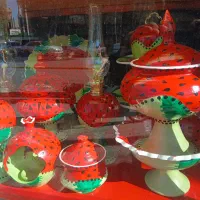 سرویس شب یلدایی سفال و سرامیک|صنایع دستی و سایر لوازم تزئینی|اردبیل, |دیوار