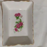 کره خوری یا ( جا سیگاری) طرح گل سرخ ( نو )