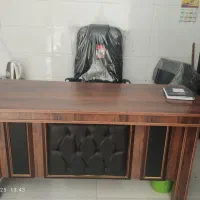 میز مدیریت با صندلی چرخان