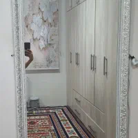آینه قدی دور چوب