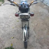 موتور سکلیت رنگ ابی درحد نو