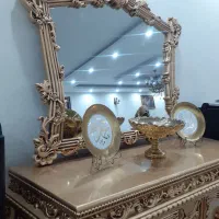 آیینه و کنسول|بوفه، ویترین، کنسول|محمدیه-قزوین, |دیوار
