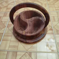 ظرف تاشو هندی چوبی