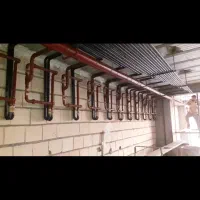 اجرای لوله کشی گاز و آتش نشانی (تهران و کرج)