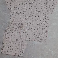 ست تیشرت شلوار نخی تو خونه ای