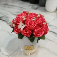 گل رز روبانی