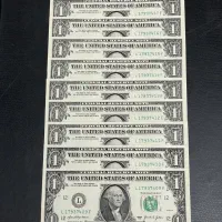 1 دلاری جفت از یک بسته|کلکسیون سکه، تمبر، اسکناس|تهران, ایرانشهر|دیوار