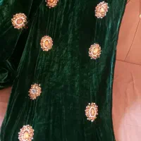 لباس سبز ابریشم اصل برا همه سایز لباس زرد ی میلیون|لباس|یاسوج, |دیوار