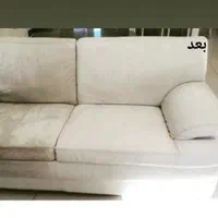 مبلشویی تخصصی با دستگاه صنعتی-لکه بری و
