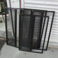 درب و پنجره توری ساده. کشویی  مگنتی