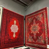 فرش ملل 100شانه مدل ارغوان|فرش|شیراز, ریشمک|دیوار