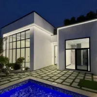 همکف-استخردارروف-دار300متری-فول-مبله