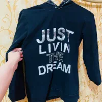 لباس پاییزه کلاه دار دخترانه