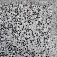 موزاییک ساده، حیاطی، پنل دیوار پیش ساخته، واش بتن