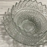 کاسه و بشقاب امریکایی قدیمی بلور|ظروف سرو و پذیرایی|اصفهان, ارداجی|دیوار