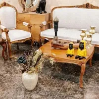 مبل کلاسیک نیو لهستانی به خاطر تغییر شغل زیر قیمت|مبلمان خانگی و میز عسلی|چالوس, |دیوار