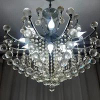 لوستر|لوستر و چراغ آویز|لاهیجان, شیشه گران|دیوار