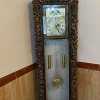 ساعت ایستاده تمام چوب محکم