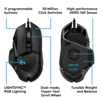 موس گیمینگ G502 hero|قطعات و لوازم جانبی رایانه|گنبد کاووس, |دیوار