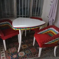 میز ناهارخوری خوری سه نفره مخصوص خانه باغ