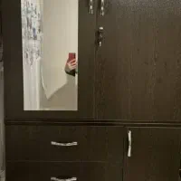 کمد چوبی دوتکه