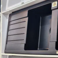 سینک مشکی شاین گرانیتی|مصالح و تجهیزات ساختمان|رشت, پارک شهر|دیوار