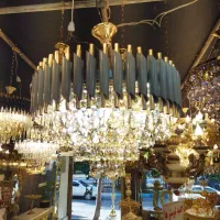 فروش ویژه لوستر لوله ای یاقوت|لوستر و چراغ آویز|اصفهان, بوستان ناژوان|دیوار