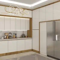 کابینت هایگلاس ممبران ام دی اف انزو