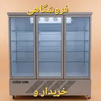 یخچال ایستاده ویترینی انواع یخچال‌های دست دوم|فروشگاه و مغازه|مشهد, فدک|دیوار