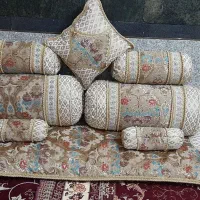 کناره پشتی +بالش لوله ای