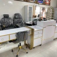 وسایل آرایشگاه سفارشی با پارچه ترک و روکش|آرایشگاه و سالنهای زیبایی|شیراز, شیخ علی چوپان|دیوار