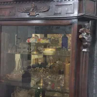 بوفه طرح فروهر چوب گردو