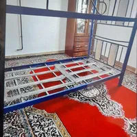 تخت خواب دو طبقه فلزی|تخت و سرویس خواب|دورود, |دیوار