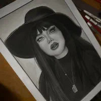 نقاشی سیاه قلم
