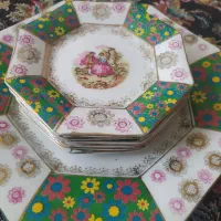 شیرینی میوه خوری و قوری قدیمی ژاپنی