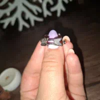 انگشتر استیل رنگ ثابت نقره ای