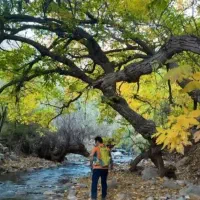 باغ گردودر بهترین لوکیشن رودخانه کهمان الشتر