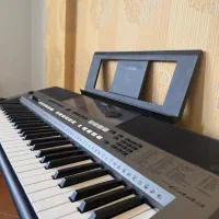 کیبورد یاماها مدل E443 با جعبه و تمام لوازم