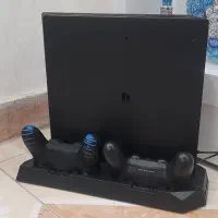 Ps4 pro با دو دسته اورجینال + فن و استند