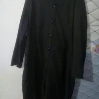 مانتو شلوار ست مشکی