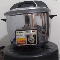 پلوپز ۱۲ نفره ناسیونال اصل چرخ گوشت و پنکه رومیزی