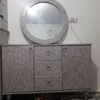 جاکفشی آینه کنسول میزآرایش دراور
