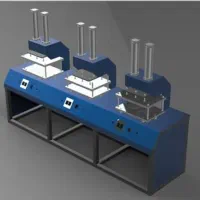 دستگاه پرس حرارتی تولید کفی کفش