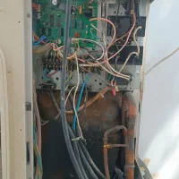 کولر گازی ۳۰ هزار موتور سوخته